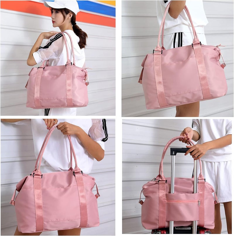 JSAHAH Women Tote Bag Travel Duffel Bag Carry On Luggage Bag Sports Gym Bag - Image 5